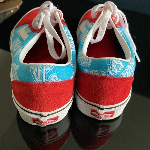 Red and White Vans - Picture 6 of 7